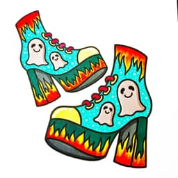 Spooky Stuff Coloring Book - thumbnail - 3