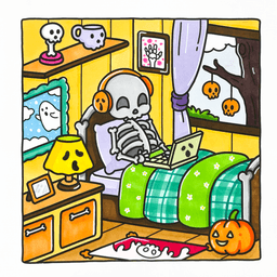 Spooky Vibes Coloring Book - thumbnail - 3