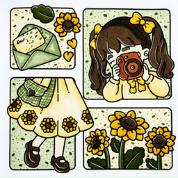 Girl Spaces Cute & Easy Coloring Book - thumbnail - 3