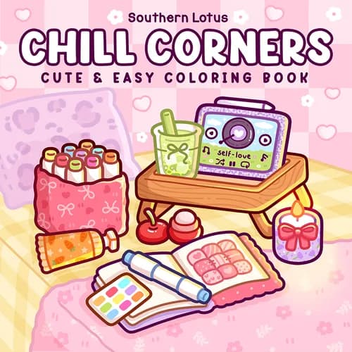 Chill Corners Coloring Book