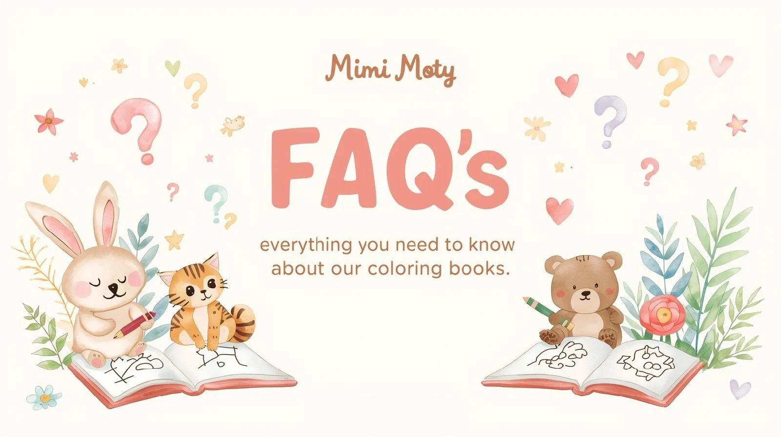 FAQ's Mimi Moty banner image